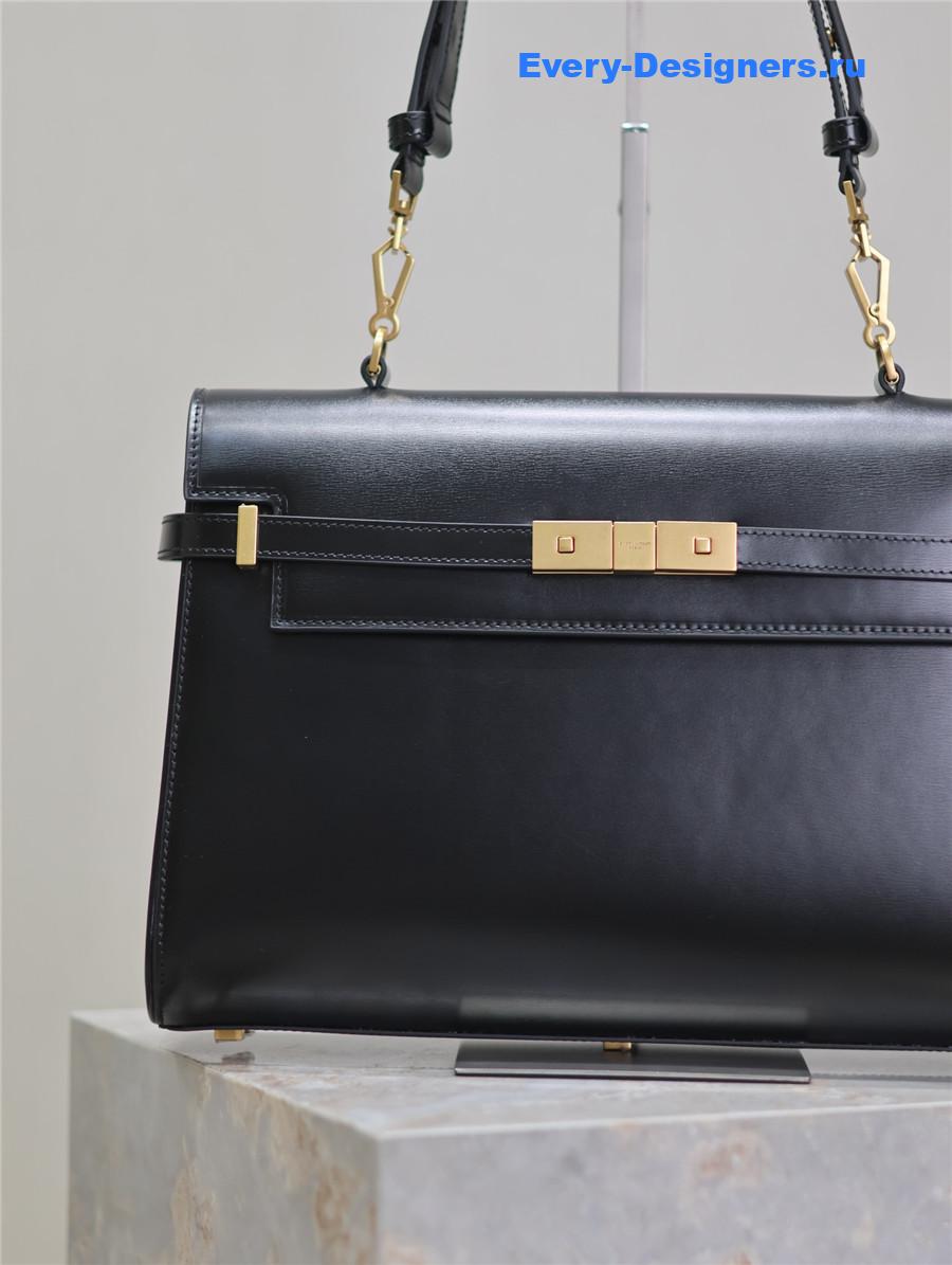 Sa1nt Lau*nt black manhattan bag