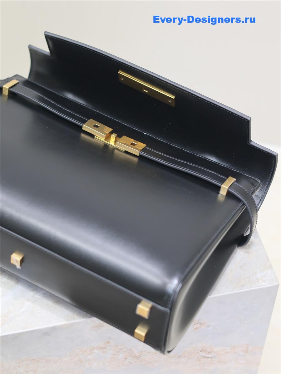 Sa1nt Lau*nt black manhattan bag