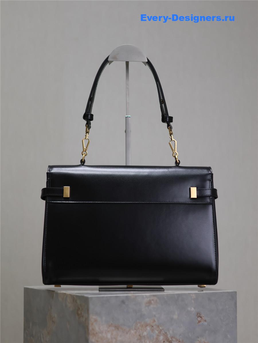 Sa1nt Lau*nt black manhattan bag