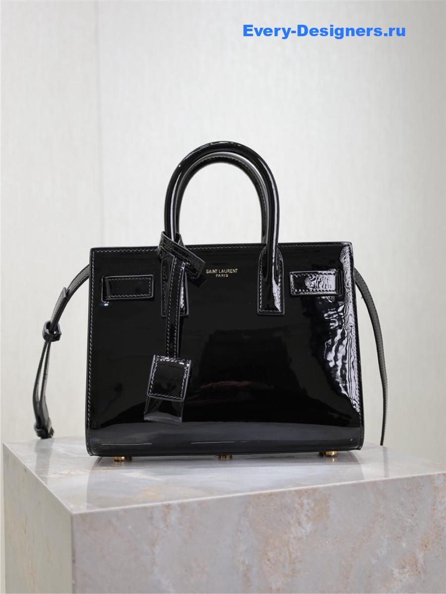 Sa1nt Lau*nt black sac de jour bag