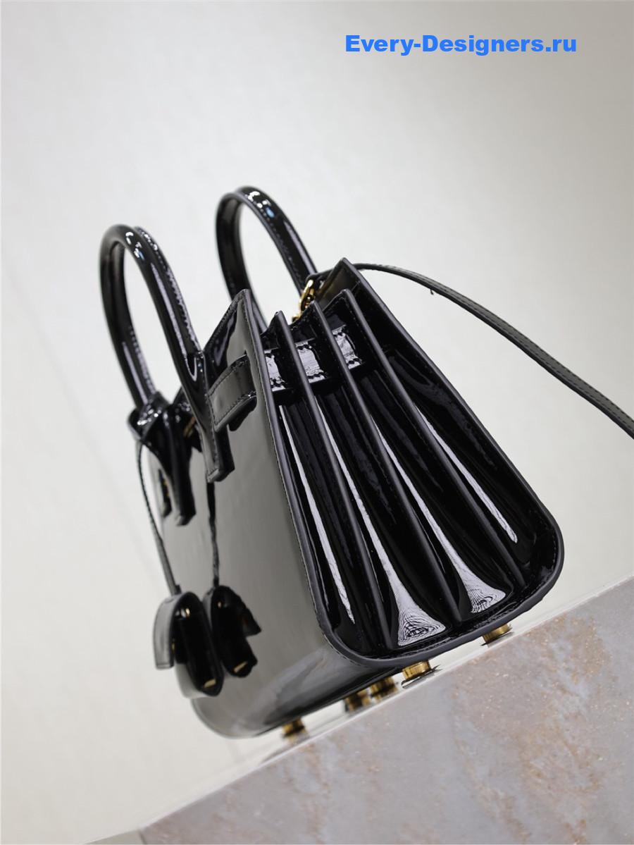 Sa1nt Lau*nt black sac de jour bag