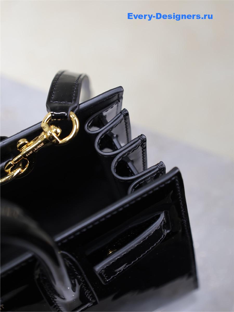 Sa1nt Lau*nt black sac de jour bag