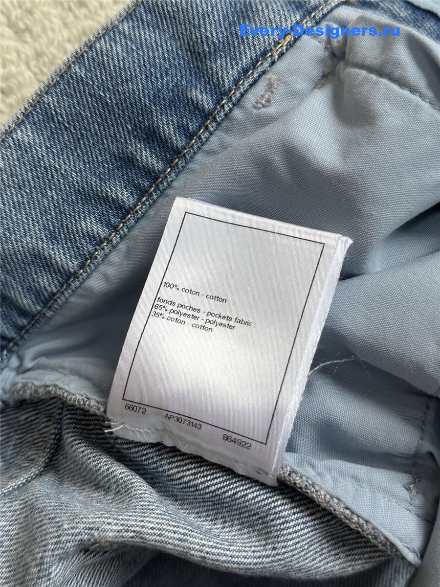 Ch**el coco embroidered shorts