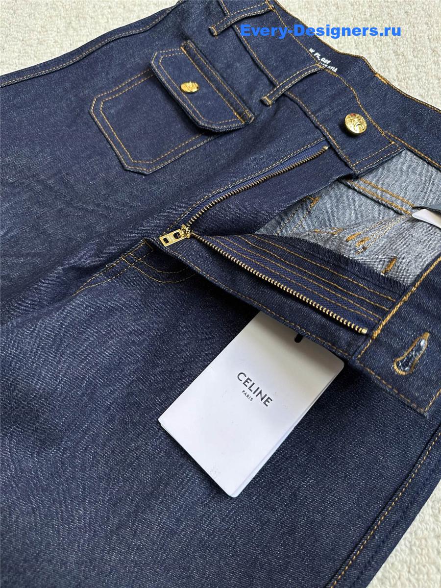 Ce1i*e flared high jeans