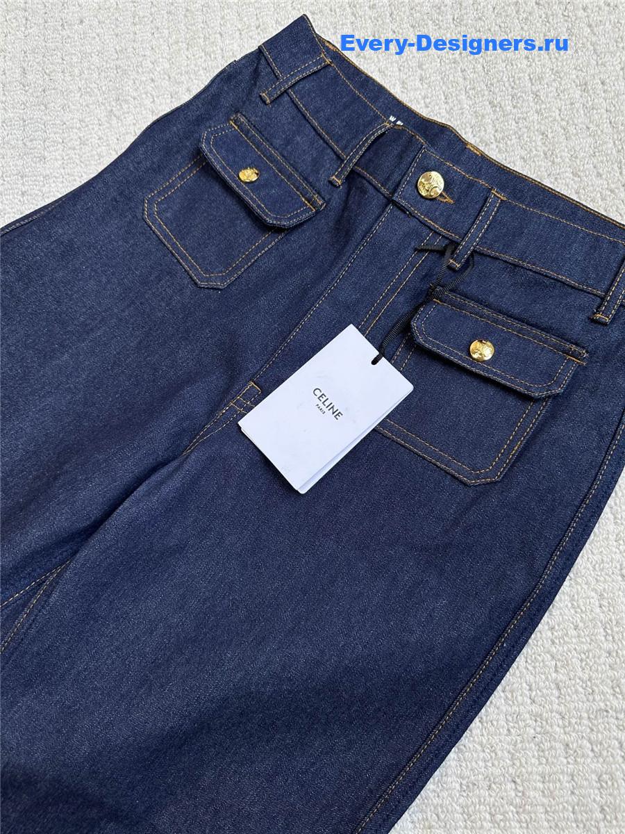 Ce1i*e flared high jeans