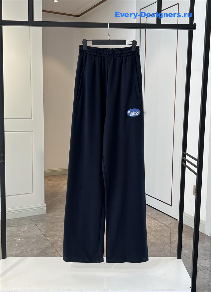 Ba1en*iaga navy loop sweatpants