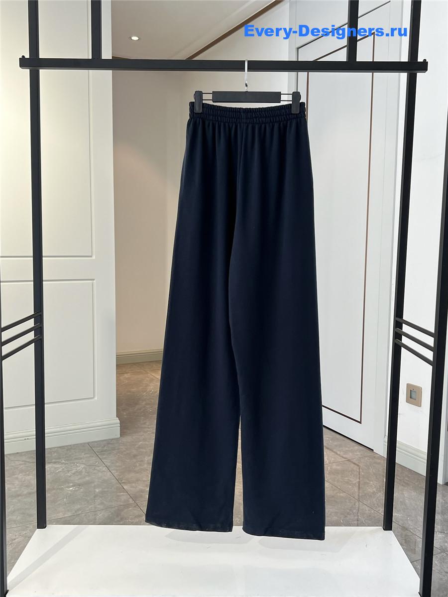 Ba1en*iaga navy loop sweatpants