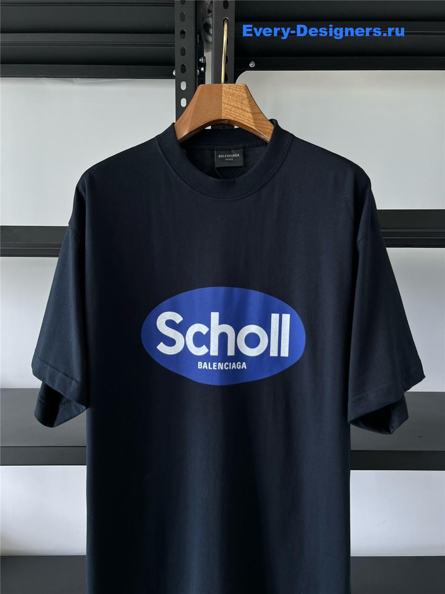 Ba1en*iaga black sponsor logo tee