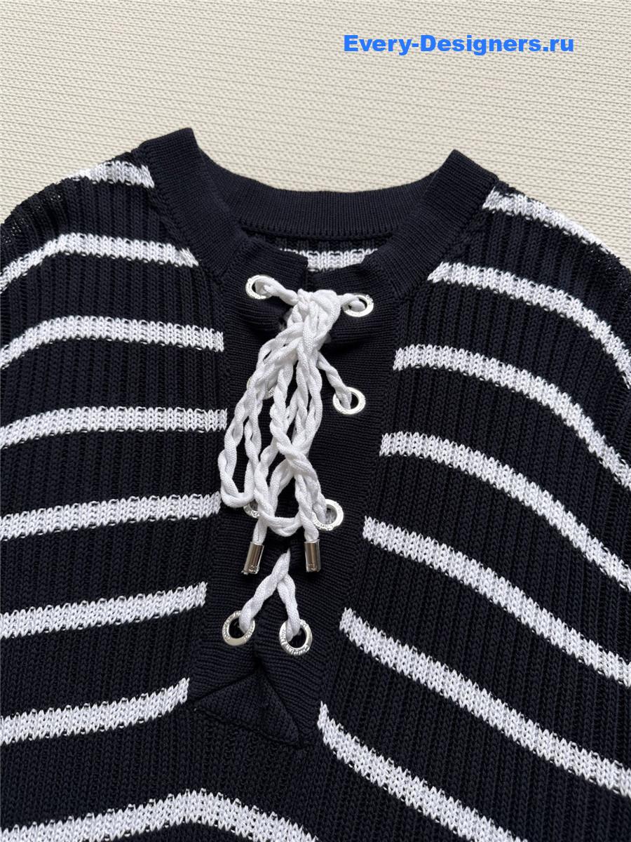 D10r D10riviera striped sweater