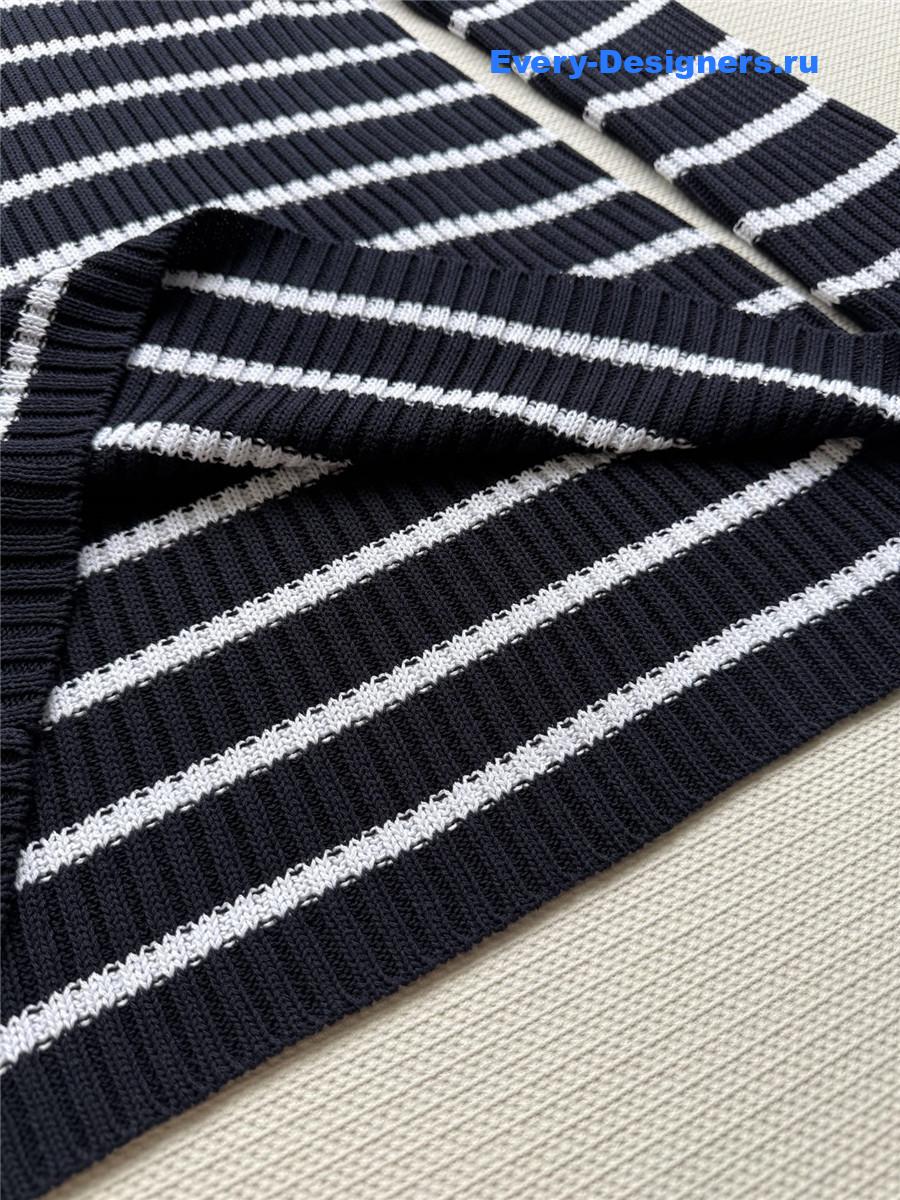 D10r D10riviera striped sweater