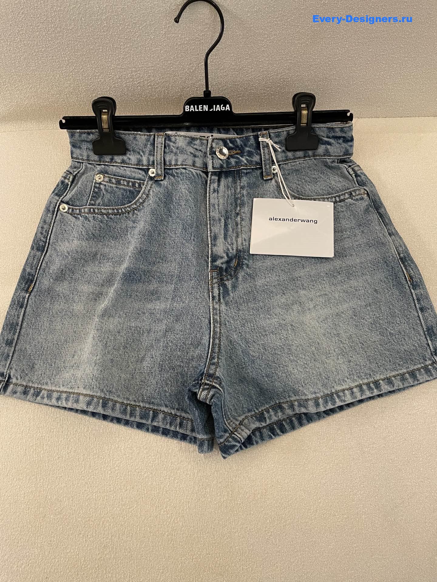 A1exa*der wang rhinestone shorts