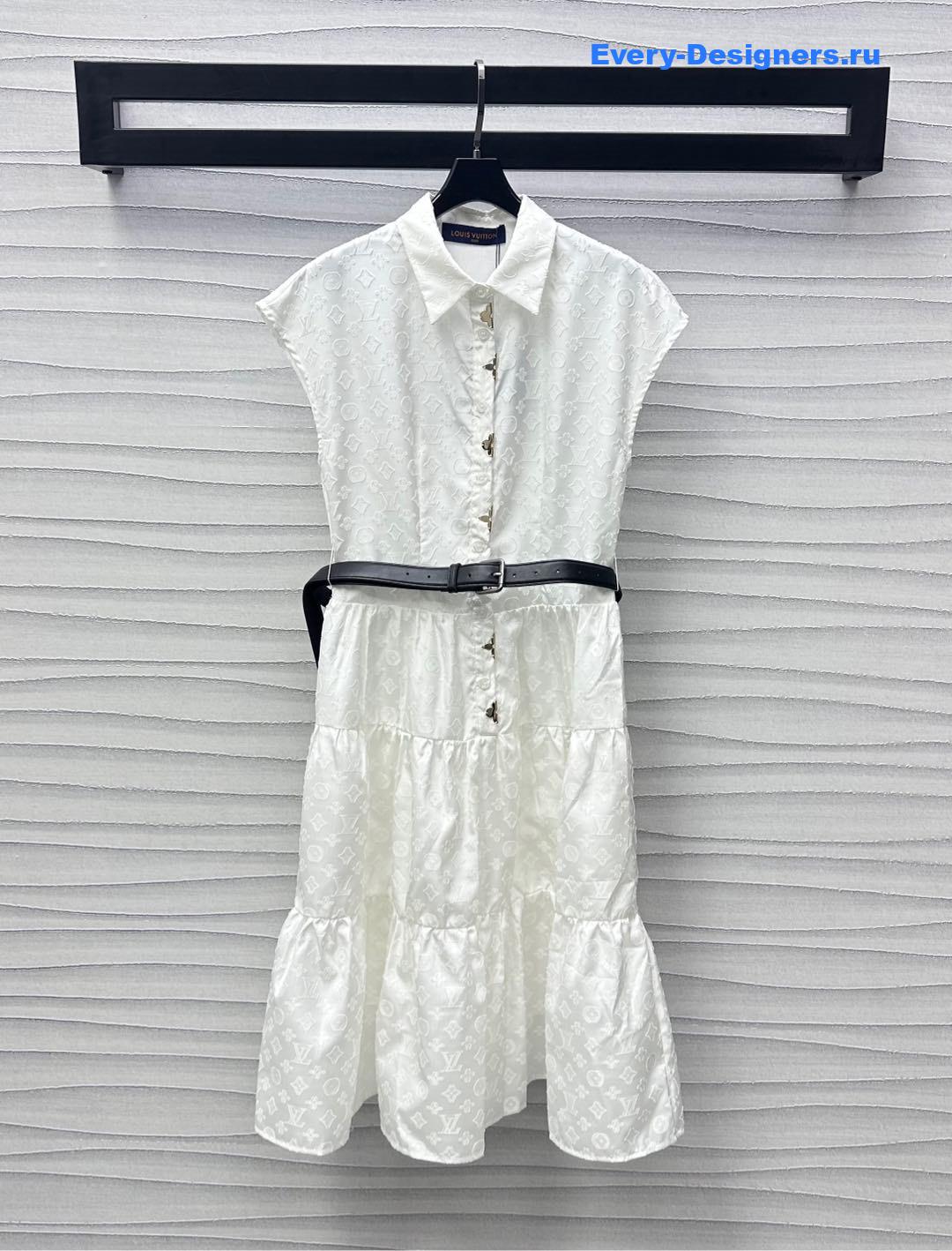 l0vis Vvtt0n jacquard dress