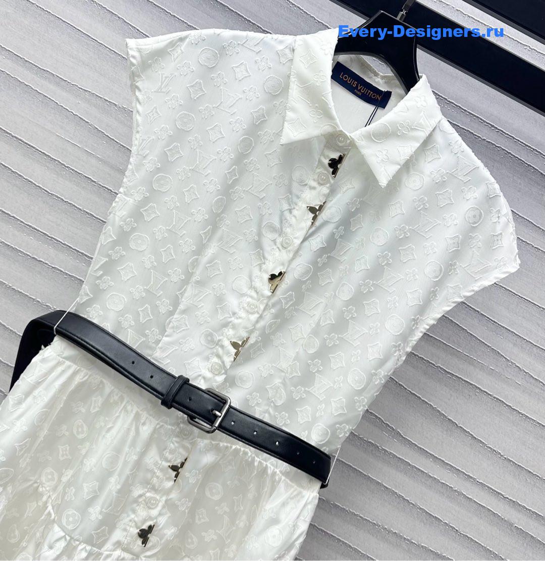 l0vis Vvtt0n jacquard dress