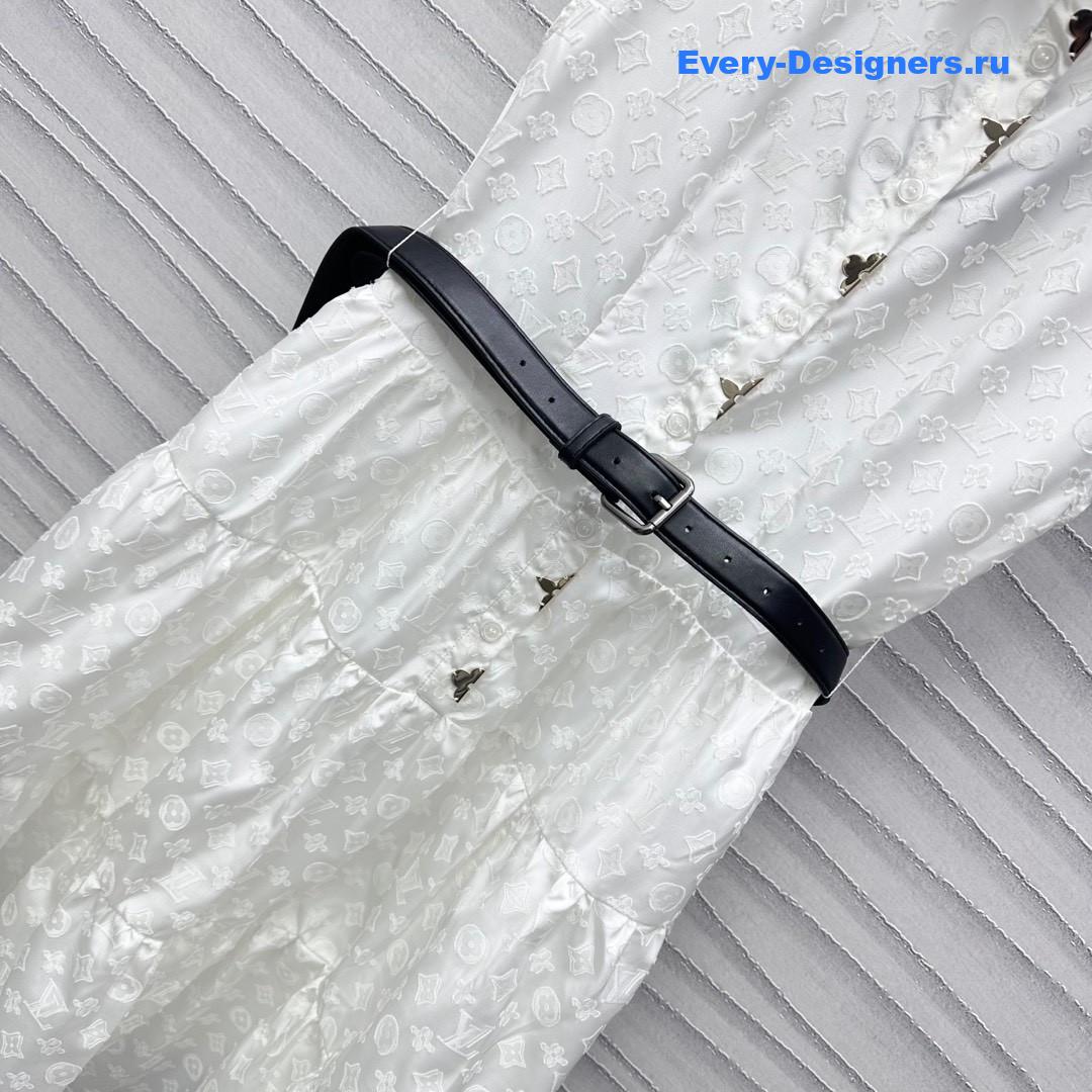 l0vis Vvtt0n jacquard dress