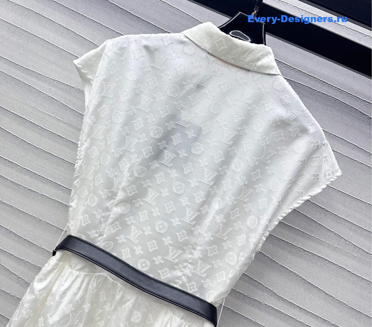 l0vis Vvtt0n jacquard dress