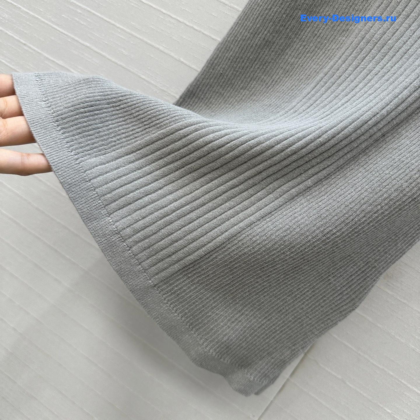 Ch**el grey silk camisole