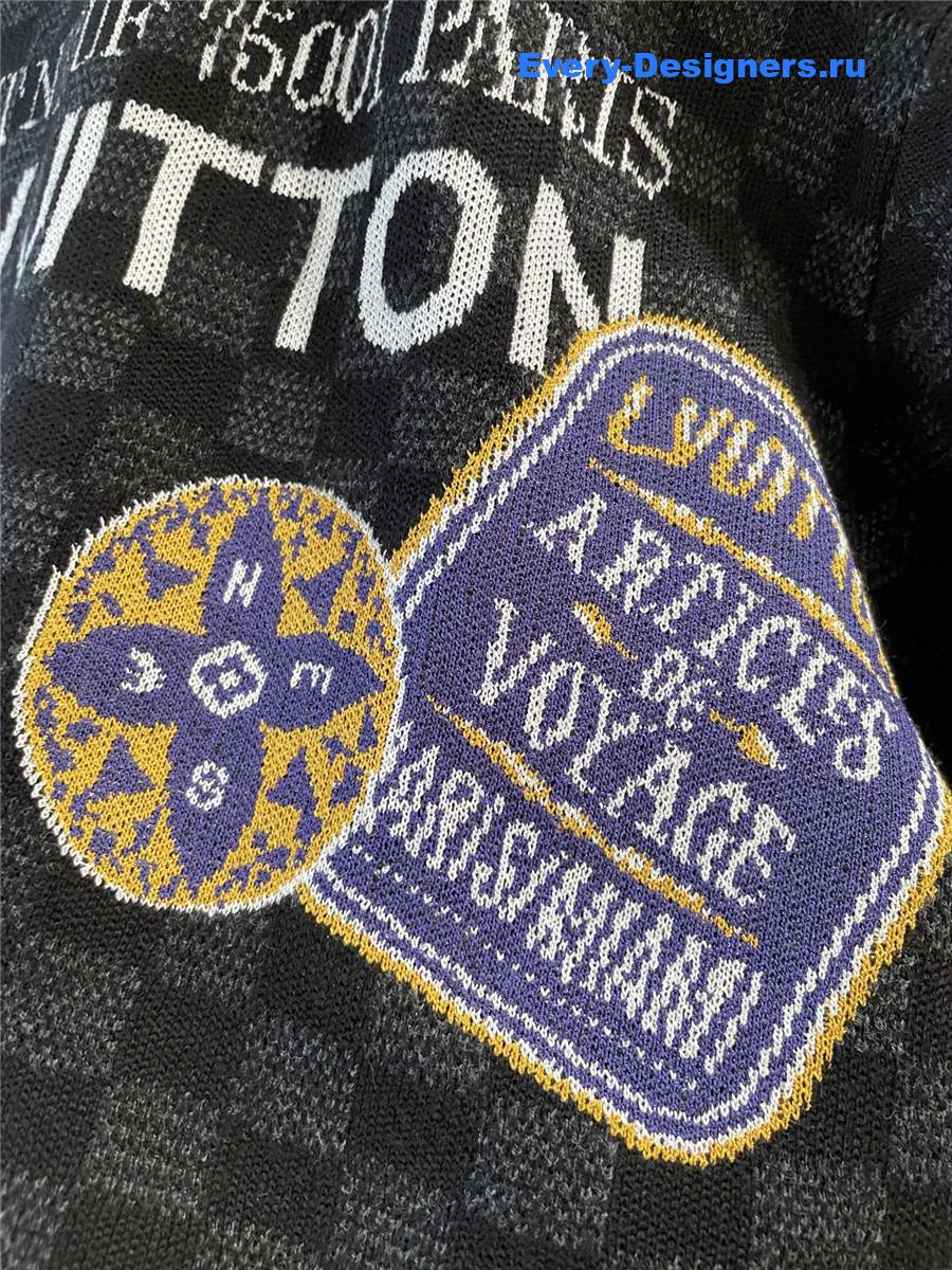 l0vis Vvtt0n damier crew neck short-sleeve