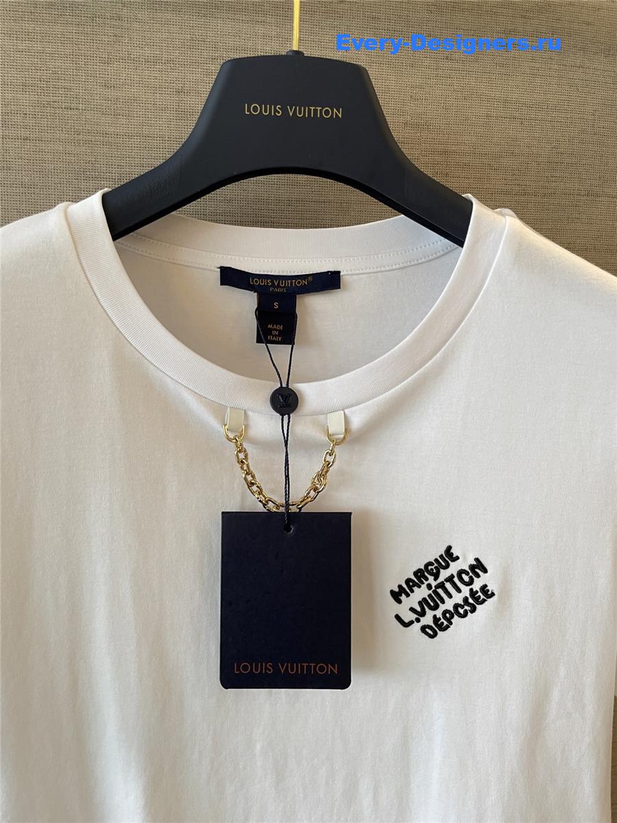 l0vis Vvtt0n embroidered crop top