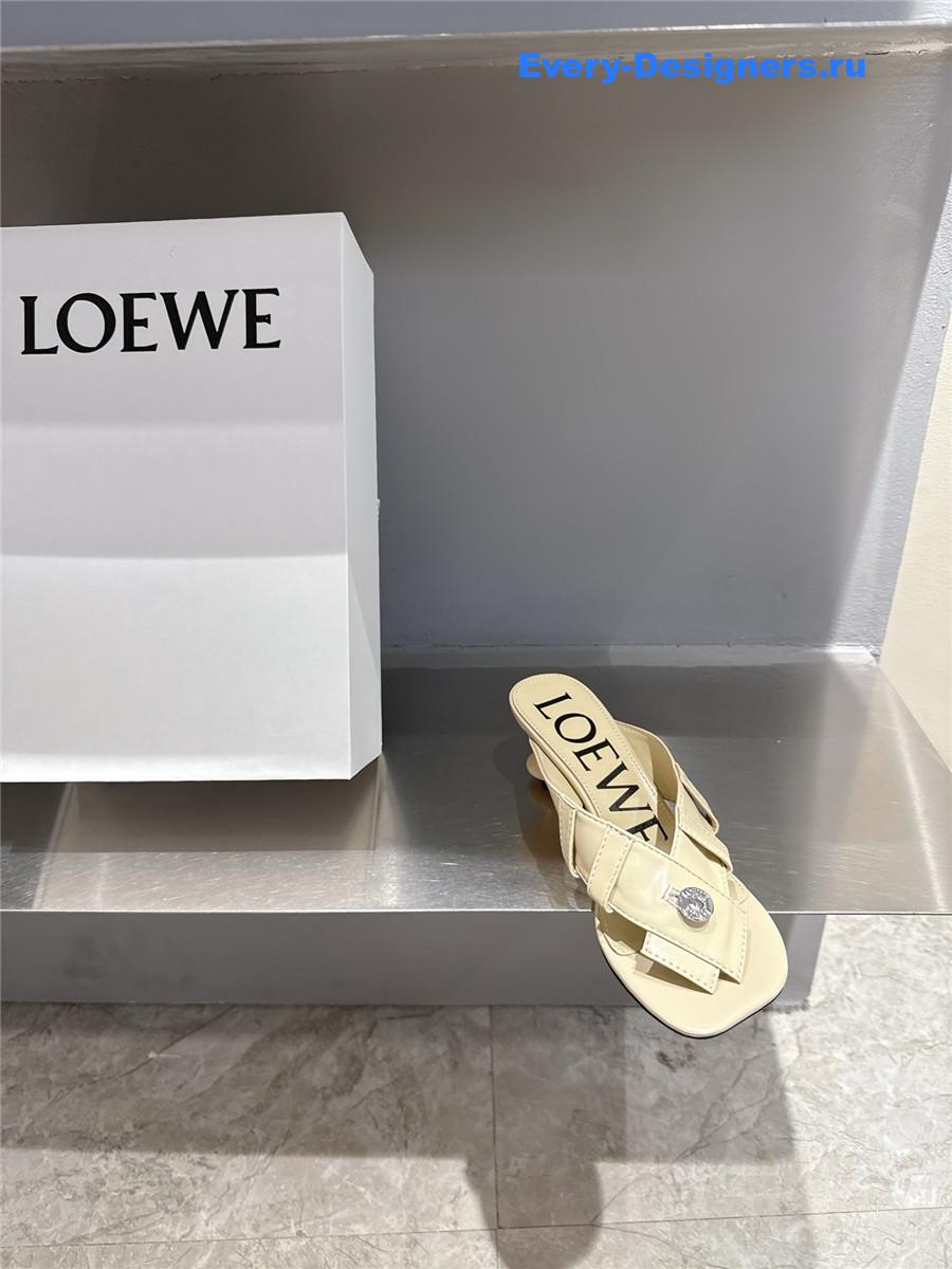 L0ew* beige toy panta sandals