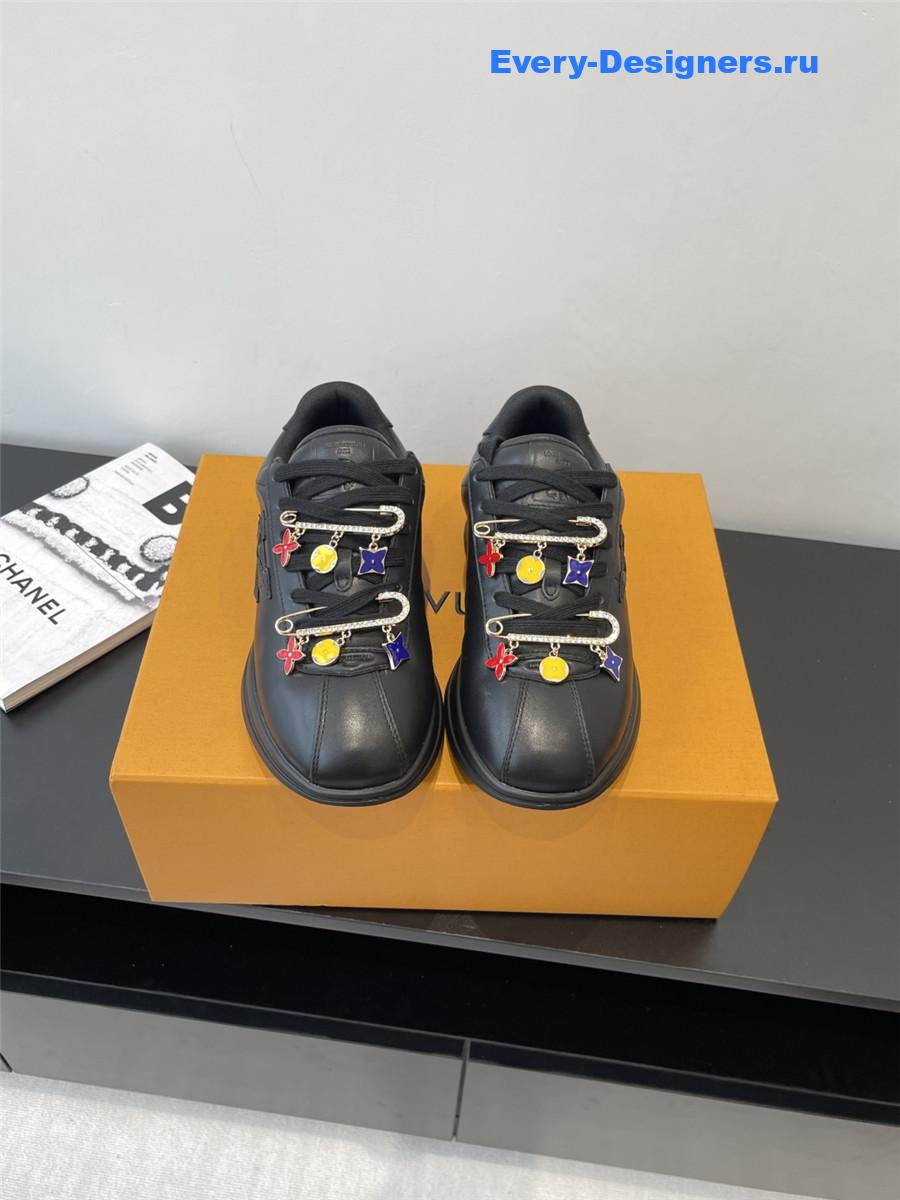 l0vis Vvtt0n buttersoft black sneakers