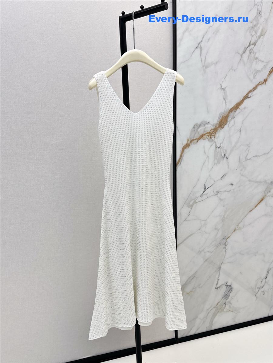 Balmain Knit Vest Dress