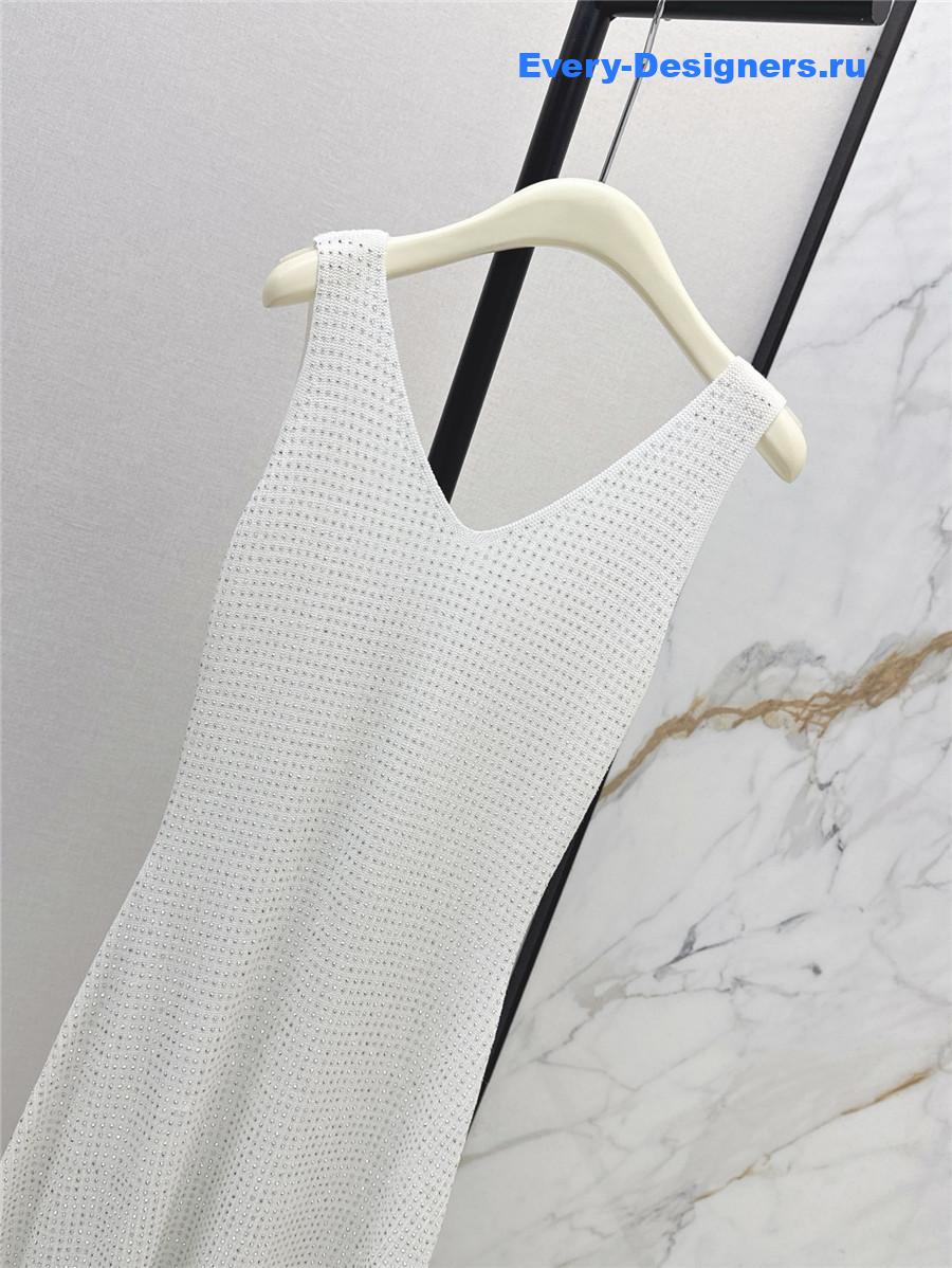 Balmain Knit Vest Dress