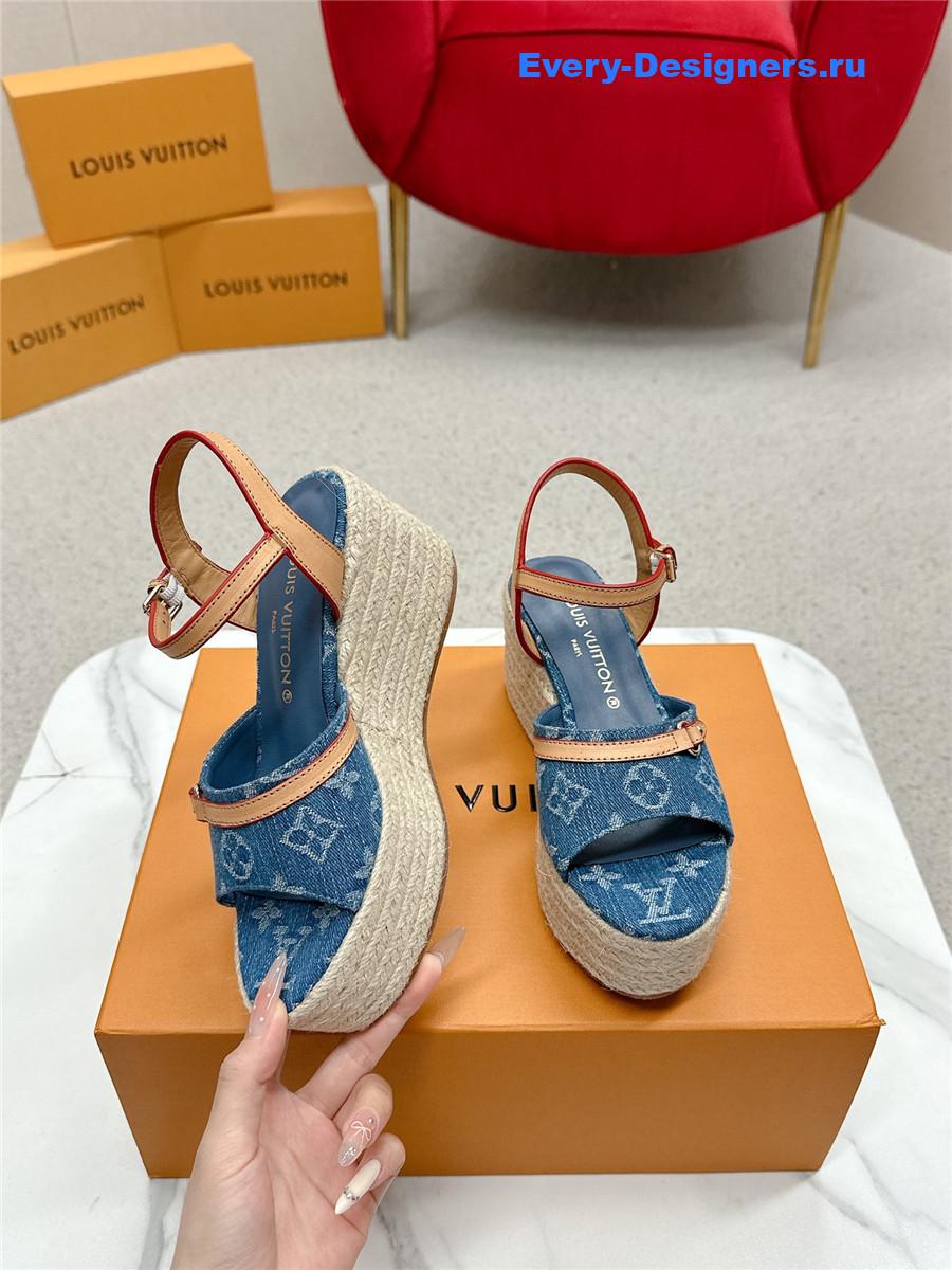 l0vis Vvtt0n helios wedge denim sandal
