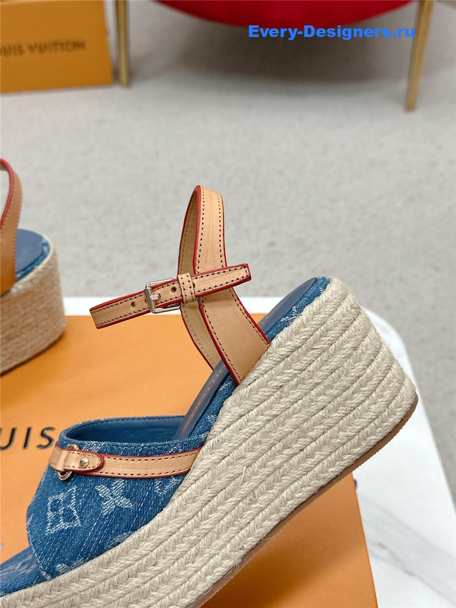 l0vis Vvtt0n helios wedge denim sandal