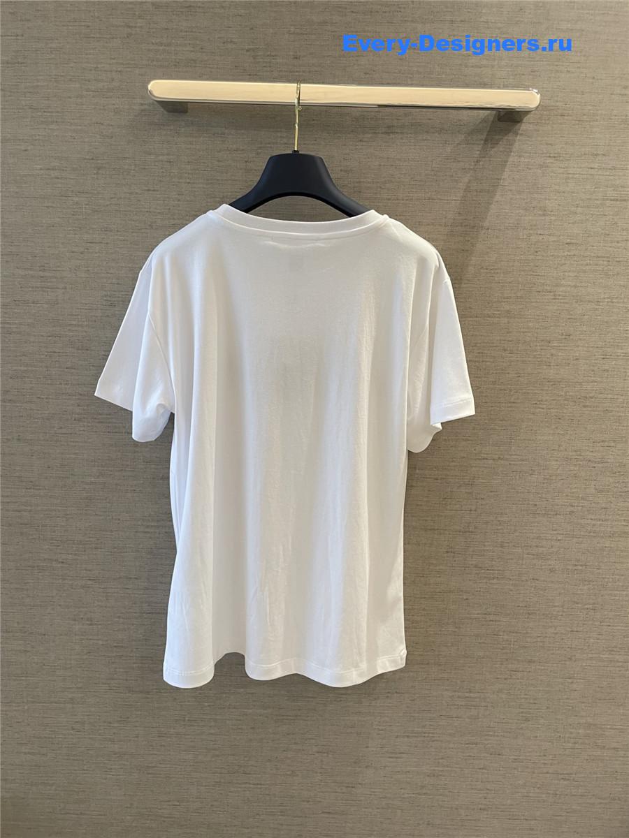 l0vis Vvtt0n white embroidered top