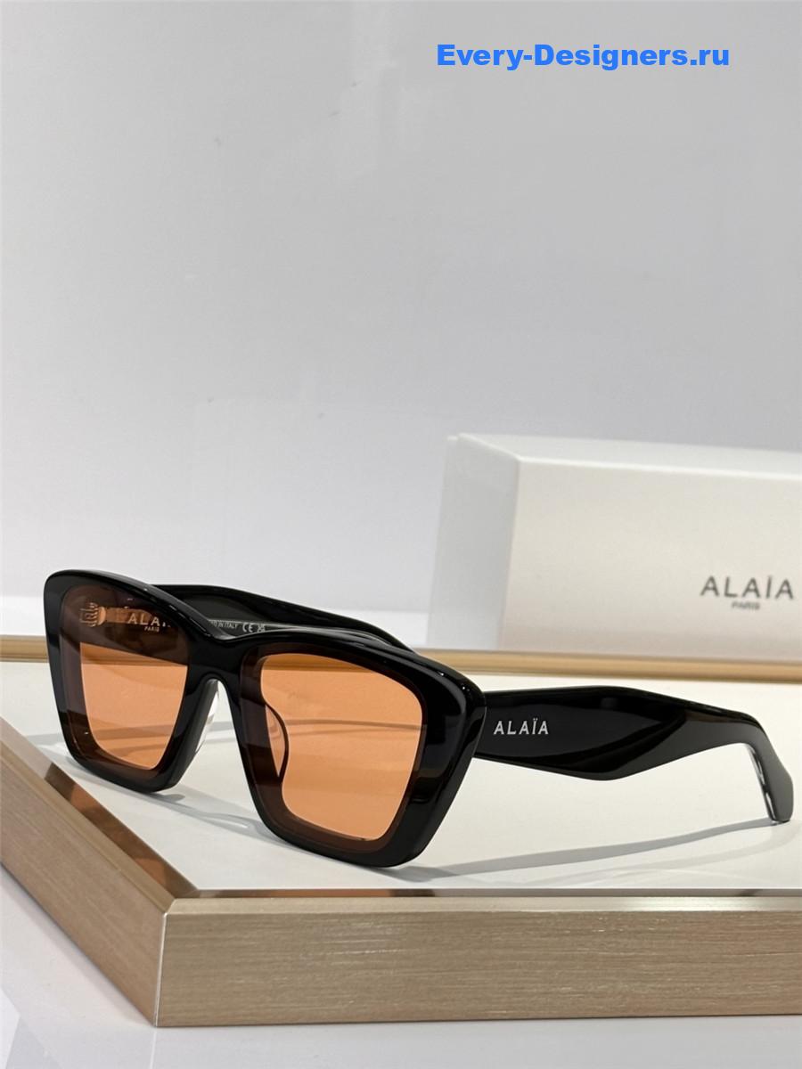 ALAIA AA0070S Black Sunglasses