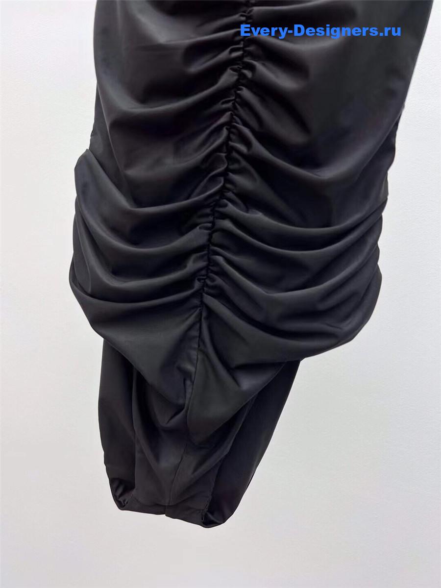 Sa1nt Lau*nt black halter one-piece swimwear