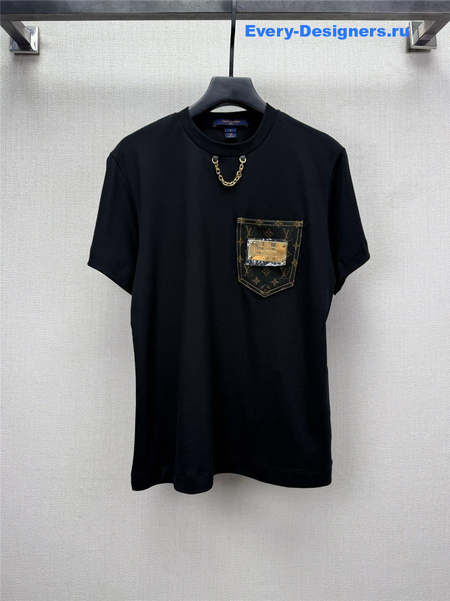 l0vis Vvtt0n signature pocket t-shirt