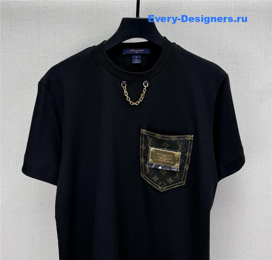 l0vis Vvtt0n signature pocket t-shirt