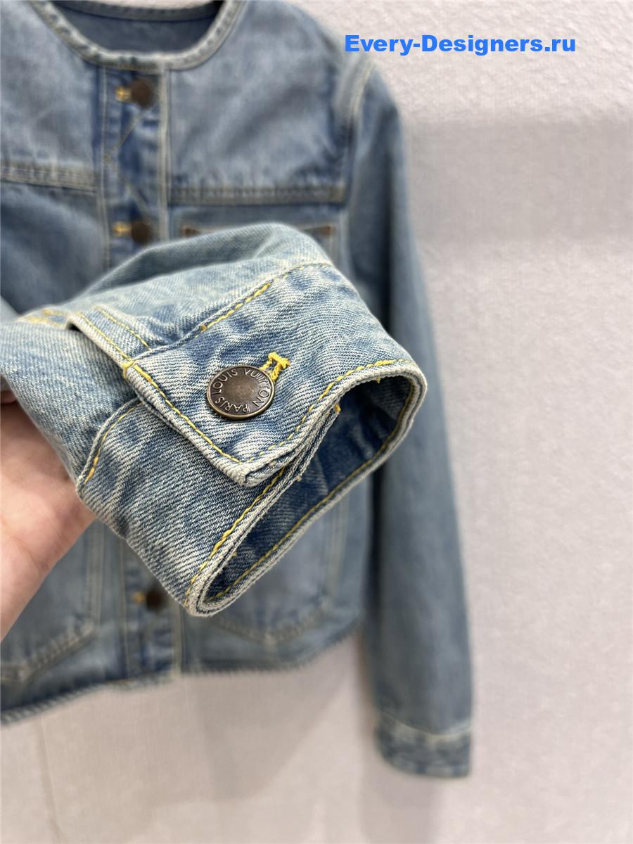 l0vis Vvtt0n fitted denim jacket women