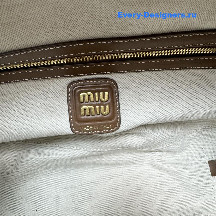 Miu Miu Beau Canvas Bag
