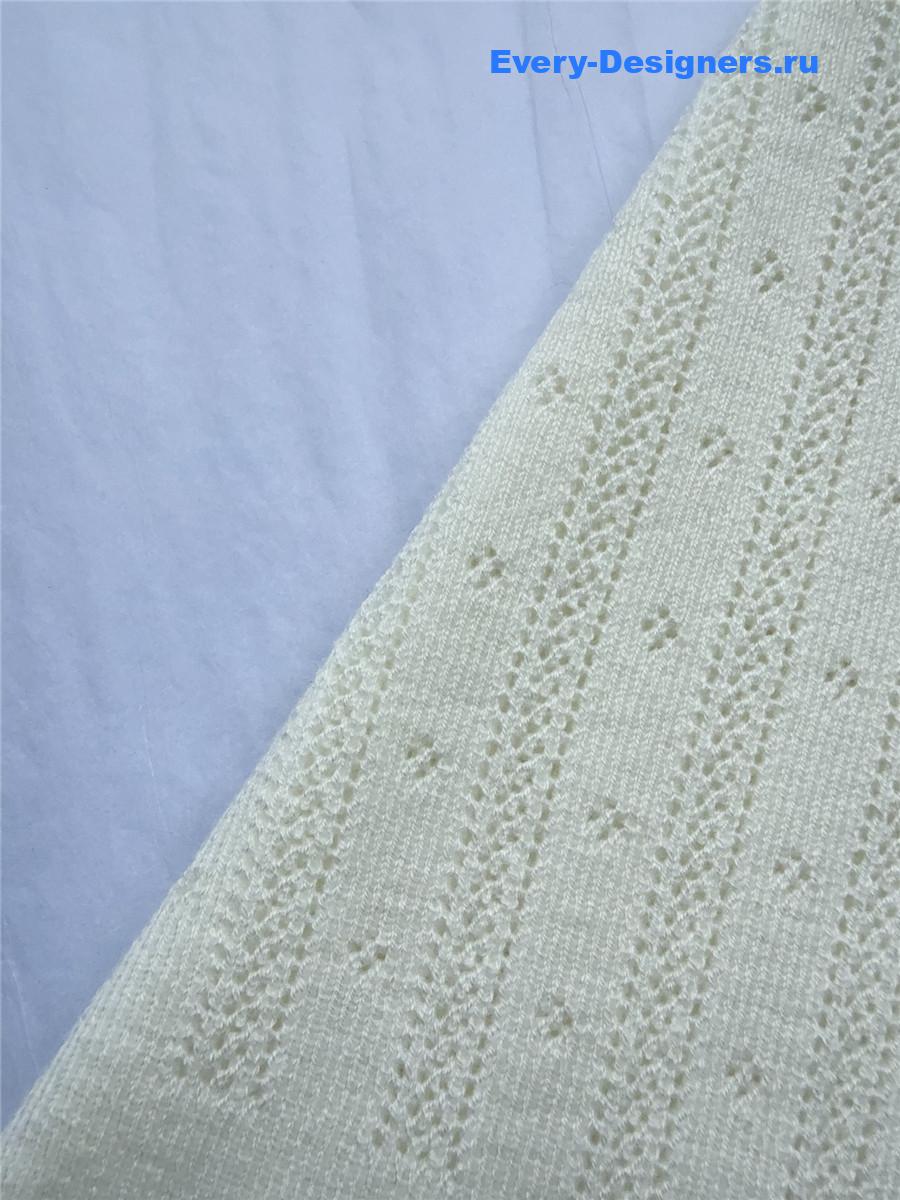 Miu Miu White Short-Sleeve Top