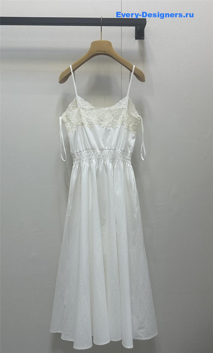 Miu Miu Lace Suspender Dress