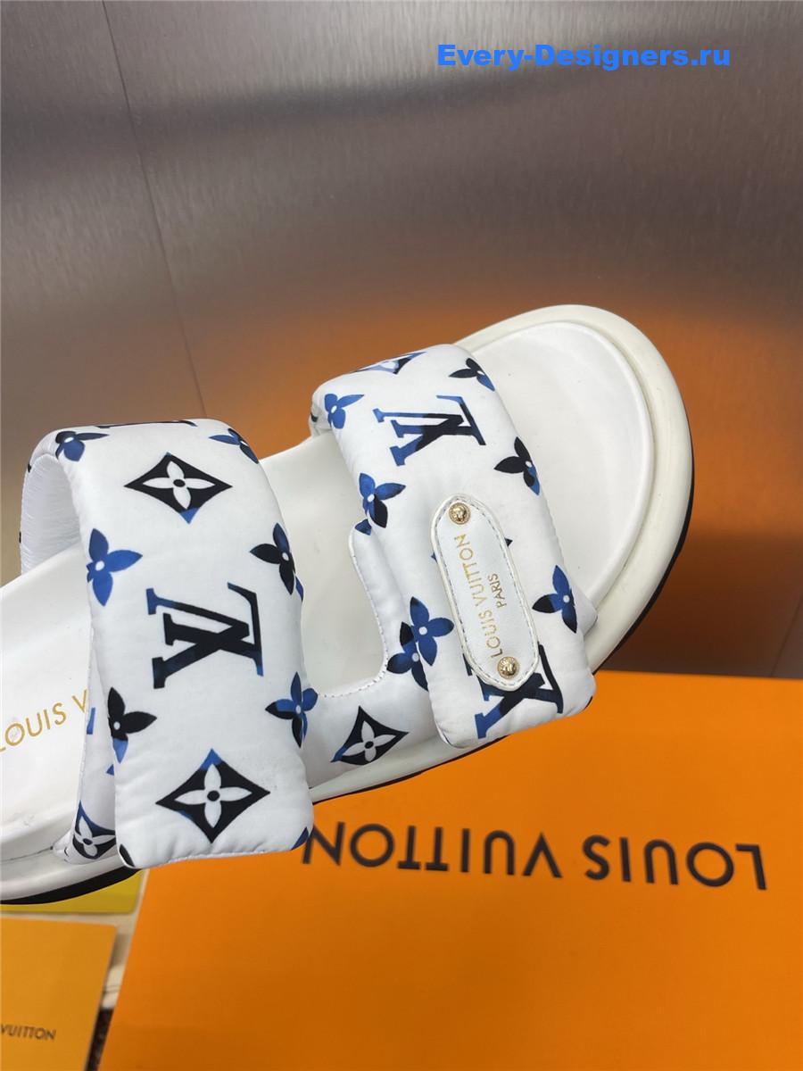 l0vis Vvtt0n lv embossed logo sandals