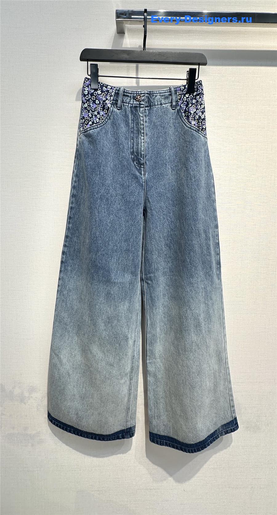 Ch**el crystal blue jeans