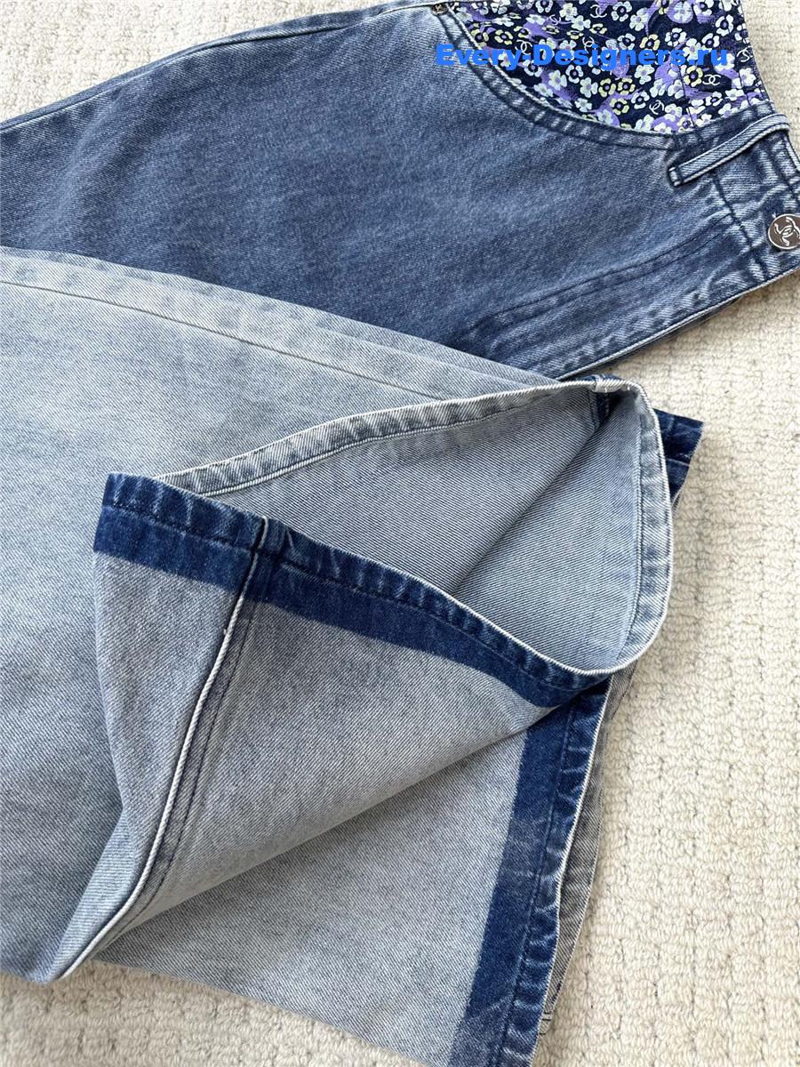 Ch**el crystal blue jeans