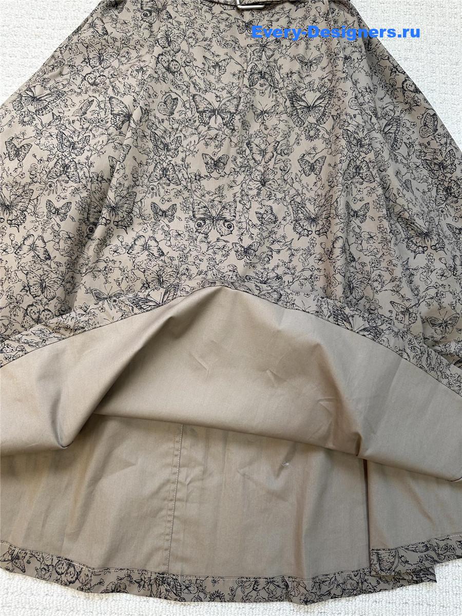 D10r olive straight skirt