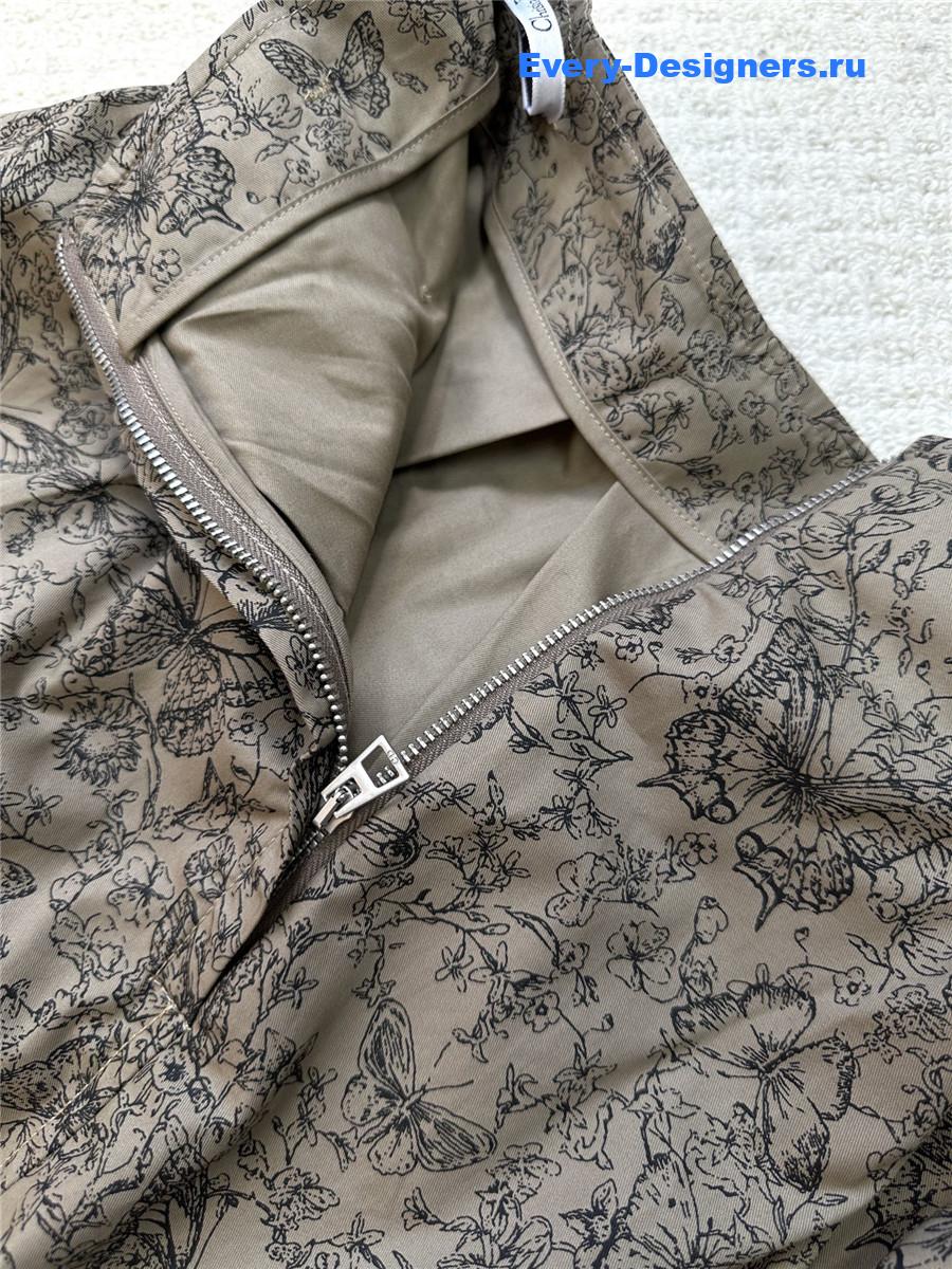 D10r olive straight skirt