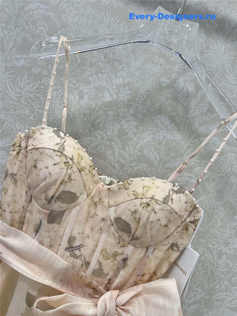 Zimm Hydrangea Slip Dress