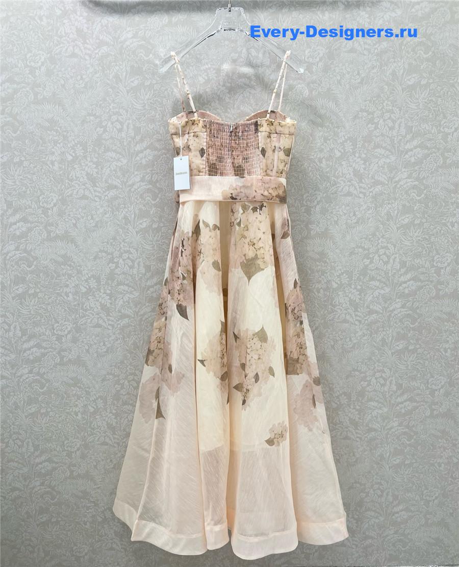 Zimm Hydrangea Slip Dress