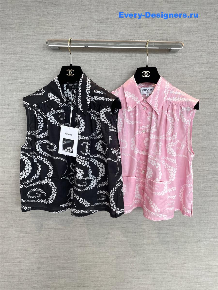 Ch**el coco beach black vest