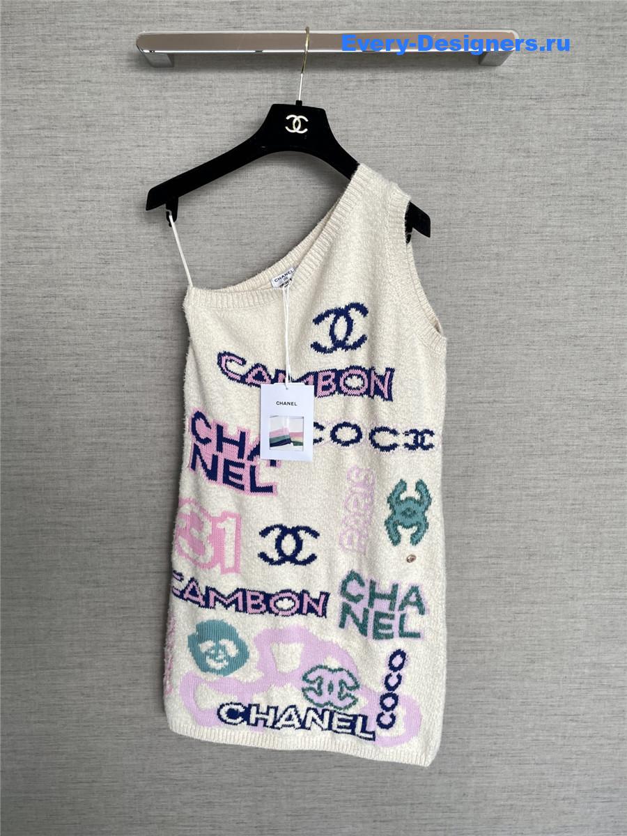 Ch**el graffiti dress