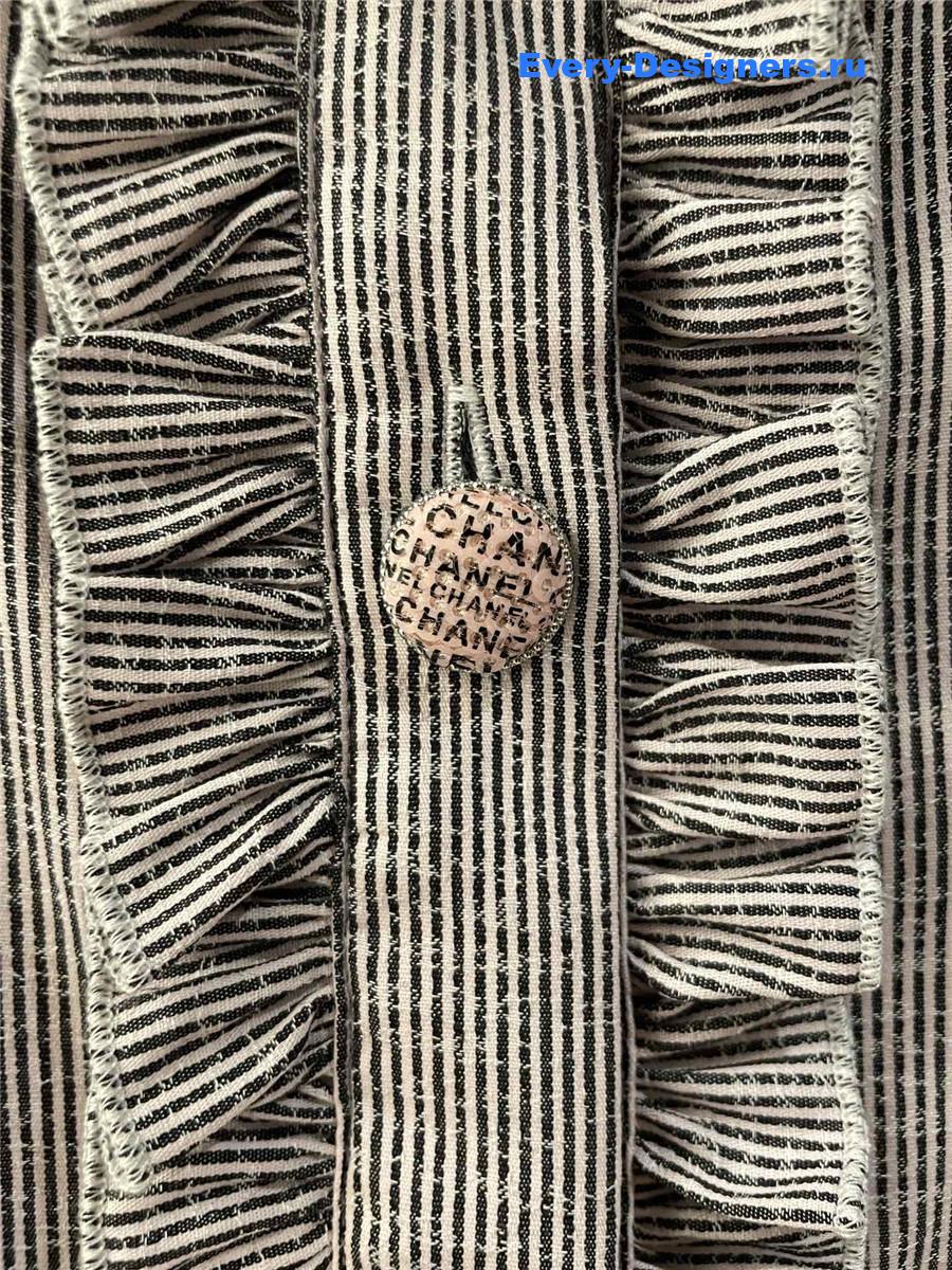 Ch**el grey lace shirt