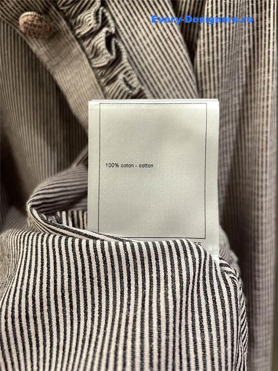 Ch**el grey lace shirt