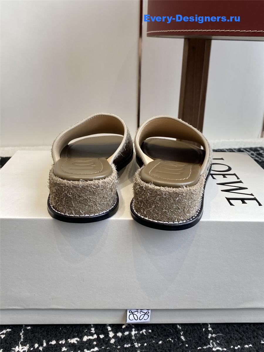 L0ew* ladera suede mules