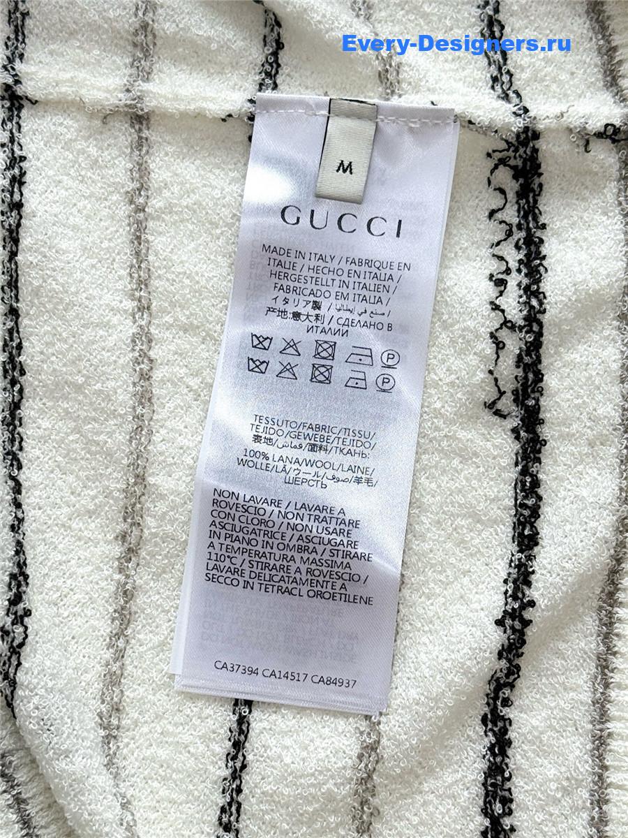 Gvc*1 striped polo shirt